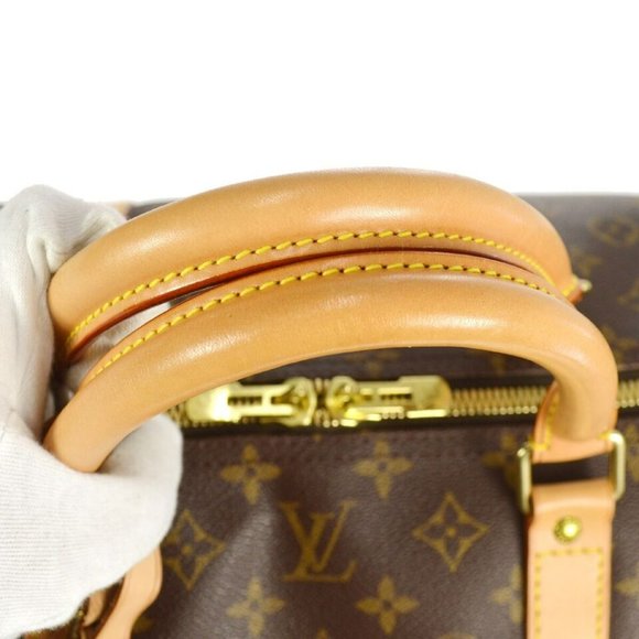 Auth Louis Vuitton Keepall 60 Travel monogram duffle bag EXCELLENT - Picture 4 of 8
